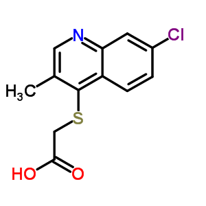 5443-01-6  [(7-chloro-3-methylquinolin-4-yl)sulfanyl]acetic acid