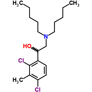 5462-67-9  1-(2,4-dichloro-3-methylphenyl)-2-(dipentylamino)ethanol