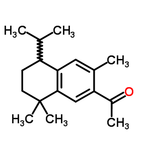 94003-04-0  1-[3,8,8-trimethyl-5-(propan-2-yl)-5,6,7,8-tetrahydronaphthalen-2-yl]ethanone