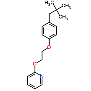 118608-93-8  2-{2-[4-(2,2-dimethylpropyl)phenoxy]ethoxy}pyridine