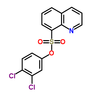 158729-19-2  3,4-dichlorophenyl quinoline-8-sulfonate