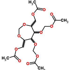 18311-52-9;5463-69-4  ({6-[(acetyloxy)methoxy]-4,7-bis[(acetyloxy)methyl]-1,3-dioxepan-5-yl}oxy)methyl acetate (non-preferred name)