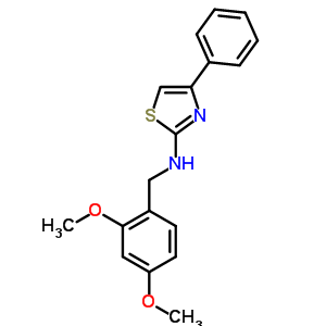 24051-01-2  N-(2,4-dimethoxybenzyl)-4-phenyl-1,3-thiazol-2-amine