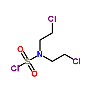 24590-55-4  bis(2-chloroethyl)sulfamyl chloride
