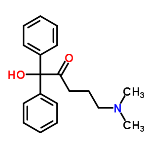 24860-74-0  5-(dimethylamino)-1-hydroxy-1,1-diphenylpentan-2-one