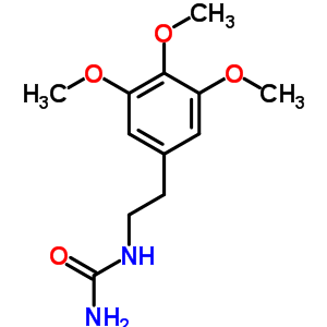 25017-49-6  1-[2-(3,4,5-trimethoxyphenyl)ethyl]urea