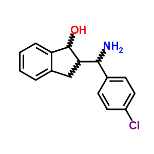 27250-24-4;36297-44-6  2-[amino(4-chlorophenyl)methyl]-2,3-dihydro-1H-inden-1-ol
