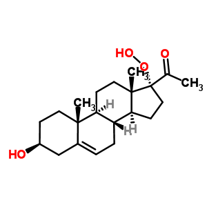 34069-59-5  (3beta)-17-hydroperoxy-3-hydroxypregn-5-en-20-one