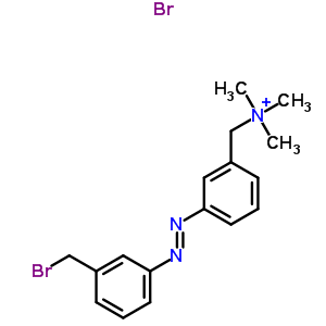 34302-68-6  (3-{(E)-[3-(bromomethyl)phenyl]diazenyl}phenyl)-N,N,N-trimethylmethanaminium bromide