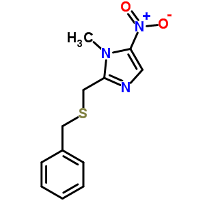 34970-42-8  2-[(benzylsulfanyl)methyl]-1-methyl-5-nitro-1H-imidazole