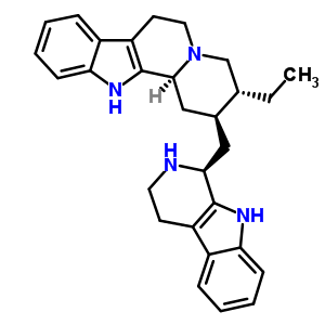 35471-11-5  (2S,3R,12bS)-3-ethyl-2-[(1S)-2,3,4,9-tetrahydro-1H-beta-carbolin-1-ylmethyl]-1,2,3,4,6,7,12,12b-octahydroindolo[2,3-a]quinolizine