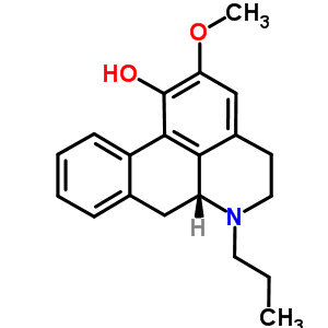 37082-17-0  (6aR)-2-methoxy-6-propyl-5,6,6a,7-tetrahydro-4H-dibenzo[de,g]quinolin-1-ol