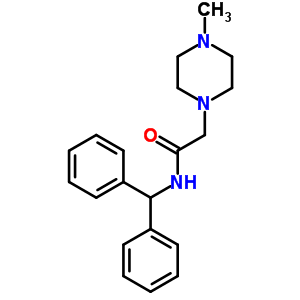 37390-28-6  N-(diphenylmethyl)-2-(4-methylpiperazin-1-yl)acetamide