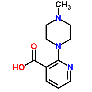 38029-97-9  2-(4-methylpiperazin-1-yl)pyridine-3-carboxylic acid