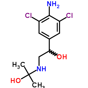 38339-12-7  2-{[2-(4-amino-3,5-dichlorophenyl)-2-hydroxyethyl]amino}propan-2-ol