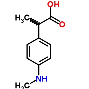 39718-84-8  2-[4-(methylamino)phenyl]propanoic acid