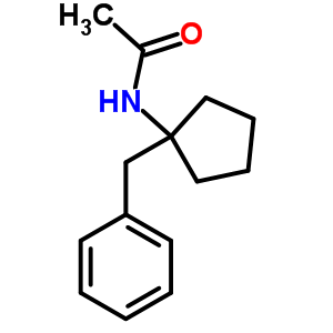 40399-83-5  N-(1-benzylcyclopentyl)acetamide