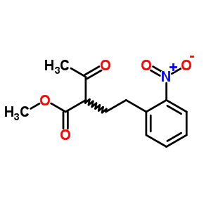 5345-21-1  methyl 2-[2-(2-nitrophenyl)ethyl]-3-oxobutanoate