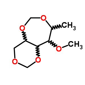 5349-06-4;7464-25-7  9-methoxy-8-methyltetrahydro-4H-[1,3]dioxino[5,4-d][1,3]dioxepine (non-preferred name)