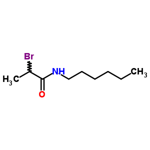 5395-66-4  2-bromo-N-hexylpropanamide