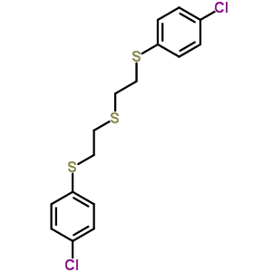 5409-97-2  1,1'-[sulfanediylbis(ethane-2,1-diylsulfanediyl)]bis(4-chlorobenzene)