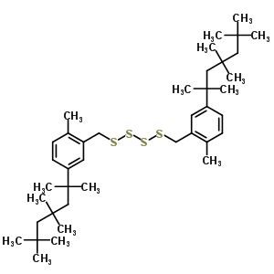 5413-31-0  bis[2-methyl-5-(2,4,4,6,6-pentamethylheptan-2-yl)benzyl]tetrasulfane