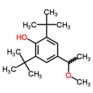 5456-18-8  2,6-di-tert-butyl-4-(1-methoxyethyl)phenol