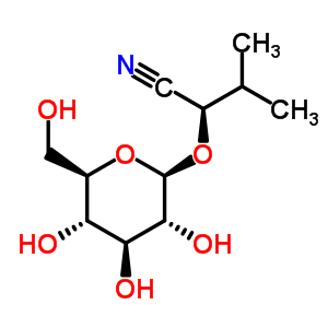 57103-47-6  (2R)-2-(beta-D-glucopyranosyloxy)-3-methylbutanenitrile