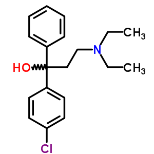 5770-84-3  1-(4-chlorophenyl)-3-(diethylamino)-1-phenylpropan-1-ol