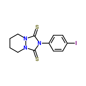 58932-88-0  2-(4-iodophenyl)tetrahydro-1H-[1,2,4]triazolo[1,2-a]pyridazine-1,3(2H)-dithione