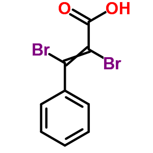 611-89-2;708-81-6  2،3-dibromo-3-phenylprop-2-enoic اسید