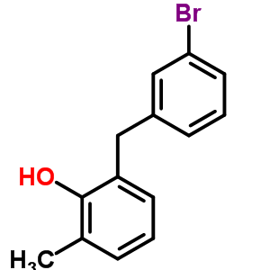 6279-09-0  2-(3-bromobenzyl)-6-methylphenol