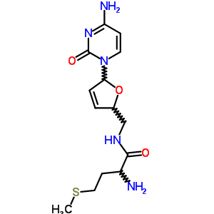 70515-18-3  N-{[5-(4-amino-2-oxopyrimidin-1(2H)-yl)-2,5-dihydrofuran-2-yl]methyl}methioninamide