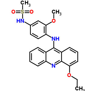 76708-49-1  N-{4-[(4-ethoxyacridin-9-yl)amino]-3-methoxyphenyl}methanesulfonamide