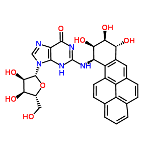 77340-96-6;77340-99-9  N-[(7R,8S,9R,10R)-7,8,9-trihydroksy-7,8,9,10-tetrahydrobenzo[pqr]tetrafen-10-yl]guanosin