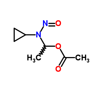 91254-59-0  1-[cyclopropyl(nitroso)amino]ethyl acetate
