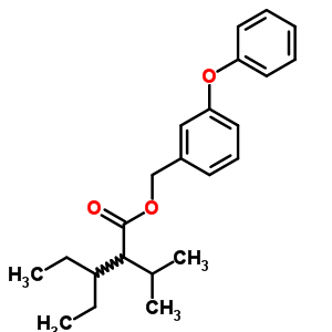 112474-07-4  3-phenoxybenzyl 3-ethyl-2-(propan-2-yl)pentanoate 112474-07-4  3-phenoxybenzyl 3-ethyl-2-(propan-2-yl)pentanoate