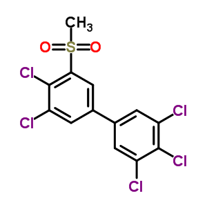 128742-33-6  3,3',4,4',5-pentachloro-5'-(methylsulfonyl)biphenyl