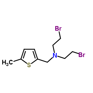 26112-93-6  2-bromo-N-(2-bromoethyl)-N-[(5-methylthiophen-2-yl)methyl]ethanamine