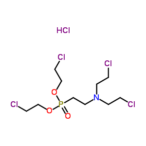 29619-90-7  bis(2-chloroethyl) {2-[bis(2-chloroethyl)amino]ethyl}phosphonate hydrochloride (1:1)