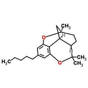 31508-71-1  (6aR,9R,10aS)-6,6,9-trimethyl-3-pentyl-6a,7,8,9,10,10a-hexahydro-6H-1,9-epoxybenzo[c]chromene