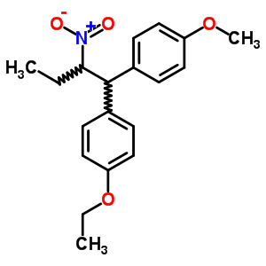 36462-29-0  1-ethoxy-4-[1-(4-methoxyphenyl)-2-nitrobutyl]benzene