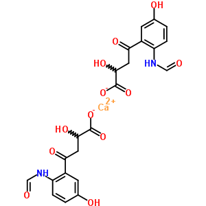 40136-11-6;51064-22-3  calcium bis{4-[2-(formylamino)-5-hydroxyphenyl]-2-hydroxy-4-oxobutanoate}