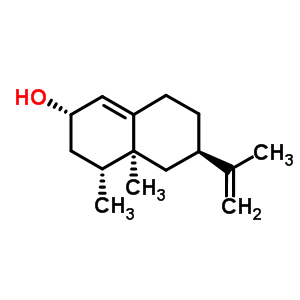 50763-67-2  (2S,4R,4aS,6R)-4,4a-dimethyl-6-(prop-1-en-2-yl)-2,3,4,4a,5,6,7,8-octahydronaphthalen-2-ol