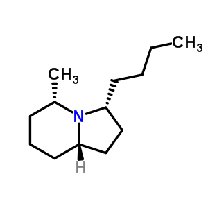 53447-44-2  (3R,5S,8aS)-3-butyl-5-methyloctahydroindolizine