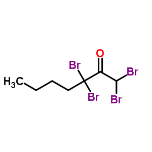 54899-94-4  1,1,3,3-tetrabromoheptan-2-one