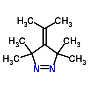 55204-47-2  3,3,5,5-tetramethyl-4-(propan-2-ylidene)-4,5-dihydro-3H-pyrazole