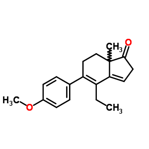 56933-74-5  4-ethyl-5-(4-methoxyphenyl)-7a-methyl-2,6,7,7a-tetrahydro-1H-inden-1-one 56933-74-5  4-ethyl-5-(4-methoxyphenyl)-7a-methyl-2,6,7,7a-tetrahydro-1H-inden-1-one