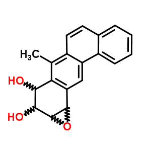 57456-67-4  4-methyl-1a,2,3,11b-tetrahydrotetrapheno[10,11-b]oxirene-2,3-diol