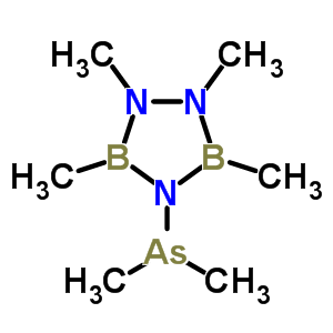 57877-84-6  4-(dimethylarsanyl)-1,2,3,5-tetramethyl-1,2,4,3,5-triazadiborolidine